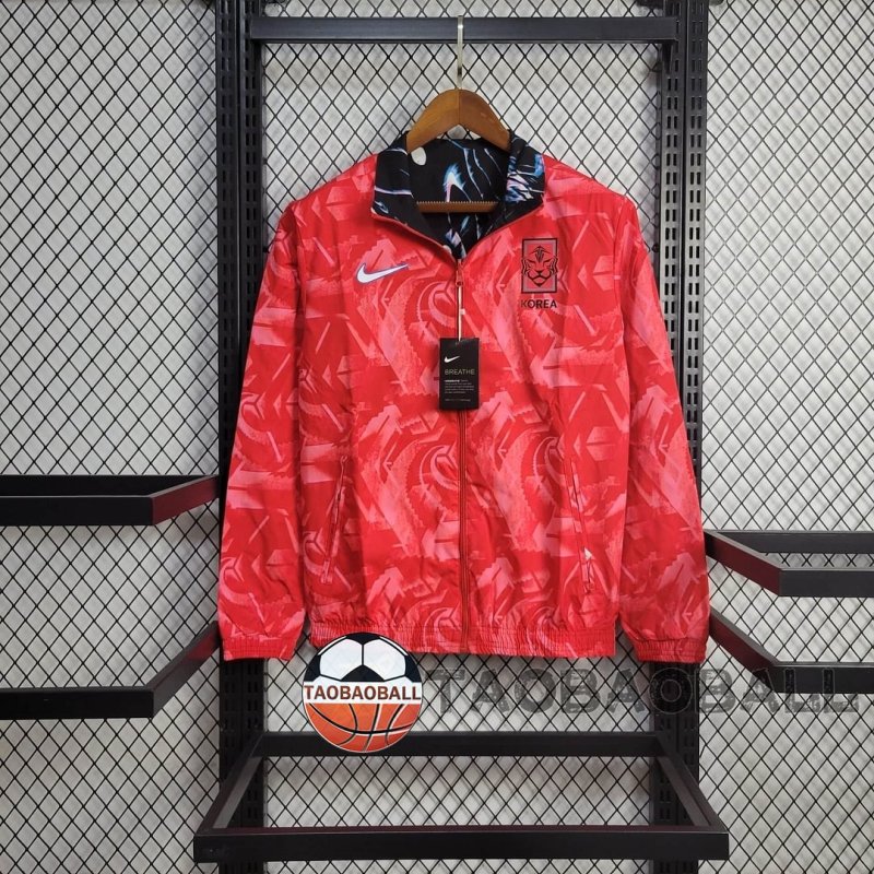 2024 South Korea Reversible Windbreaker Football Shirt