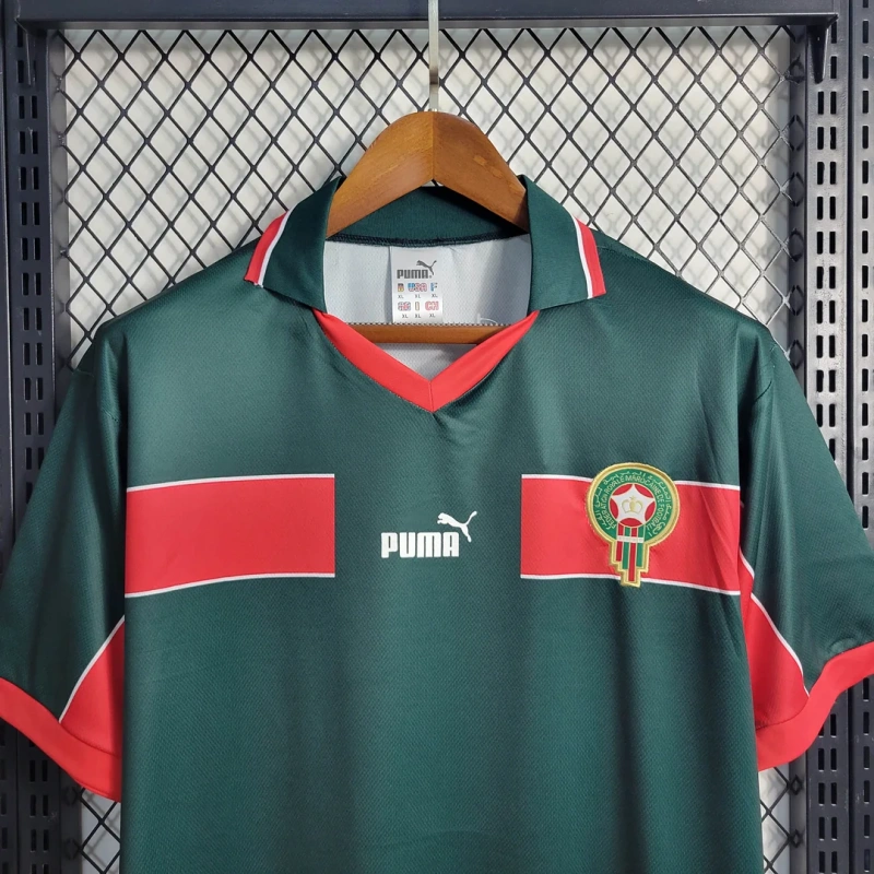 1998 Retro Morocco Home Football Shirt