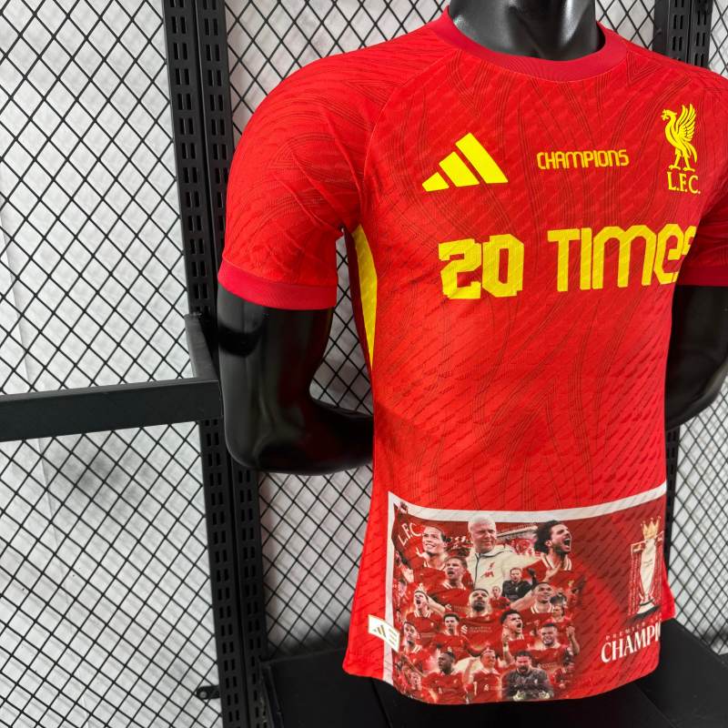 2024/2025 Liverpool FC Champions Edition Football Shirt (Player Edition)