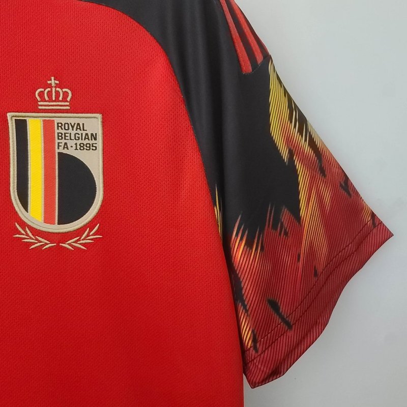 2022 Belgium Home Football Shirt