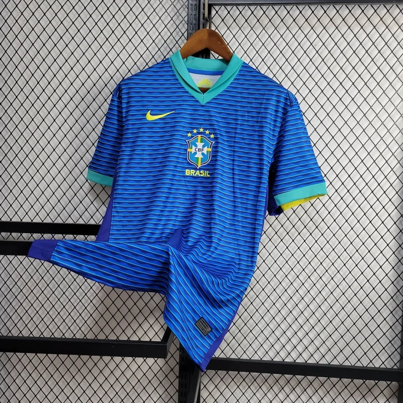 2024 Brazil Away Football Shirt