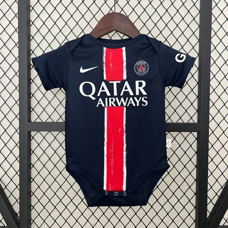 2024/25 Paris Saint-Germain Home Baby One-Piece Jersey