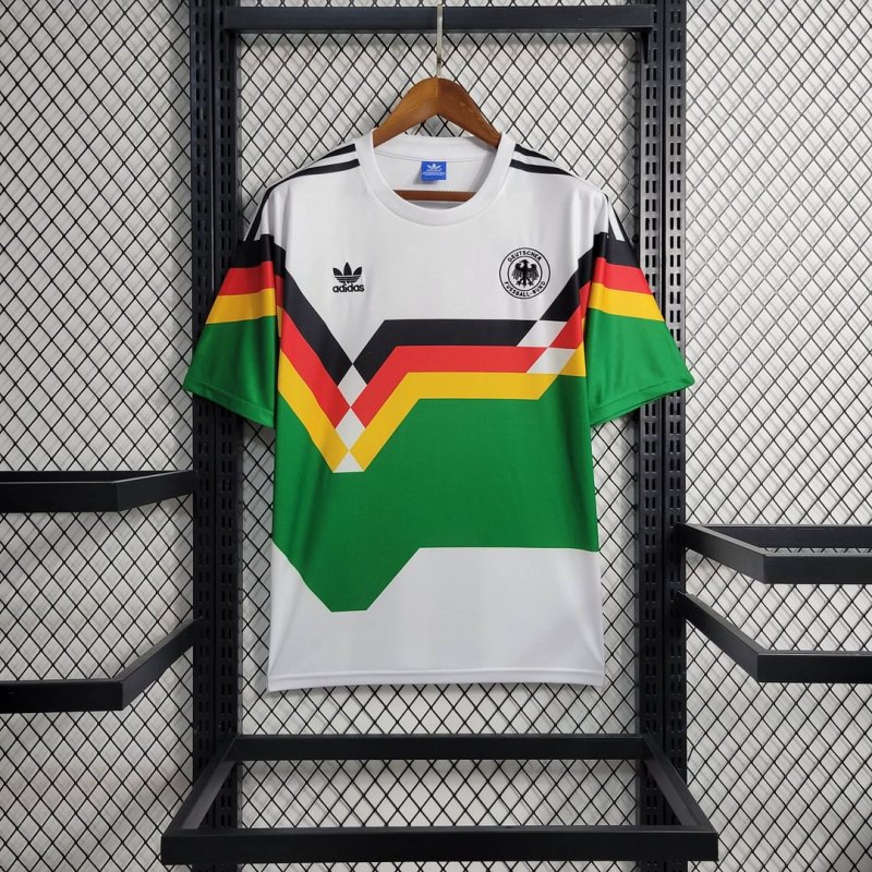 1990 Retro Germany World Cup Football Shirt