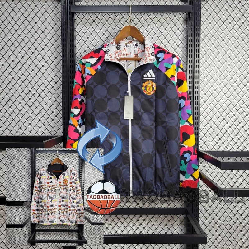 2024/2025 Manchester United Reversible Trench Jersey Football Shirt