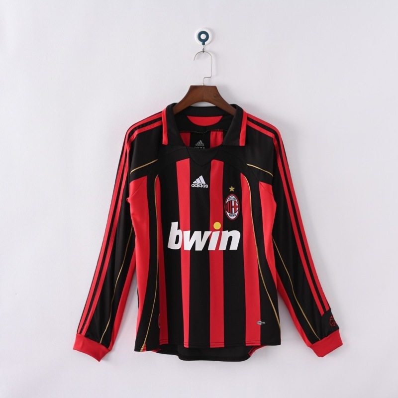 2006/2007 AC Milan Home Retro Football Shirt