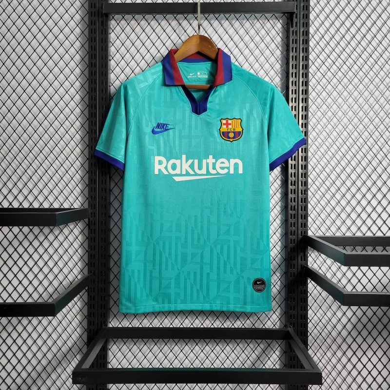 2019/2020 Retro Barcelona Third Away Football Shirt