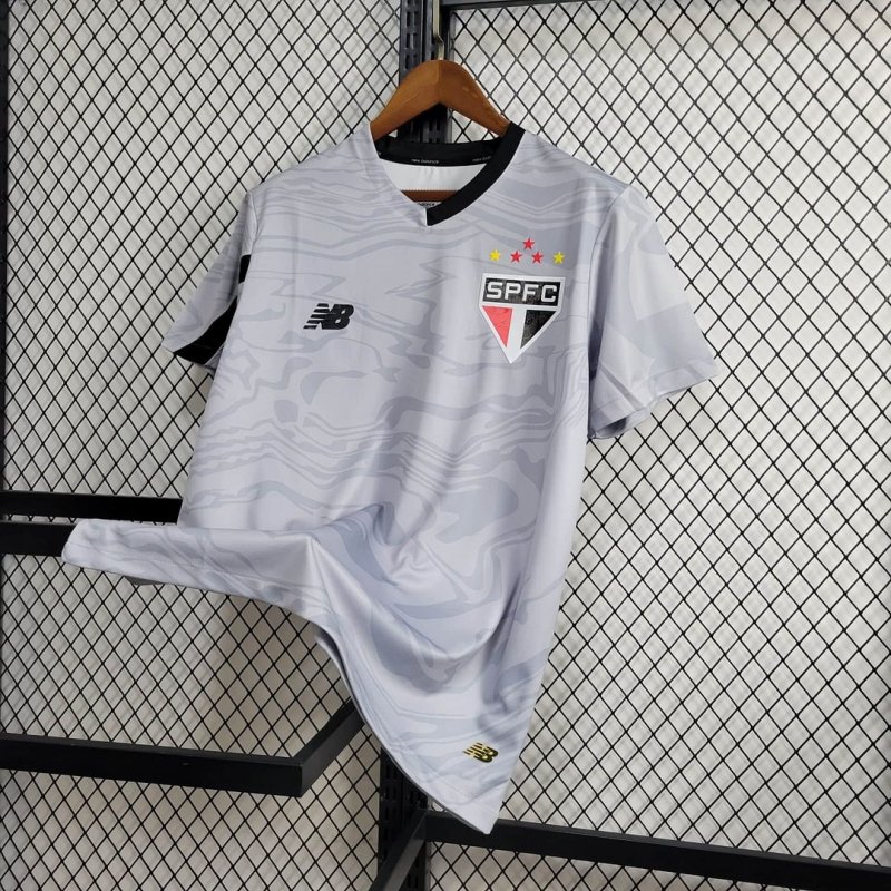 1:1 copy top quality 2024/2025 São Paulo Training Wear Grey Football Shirt