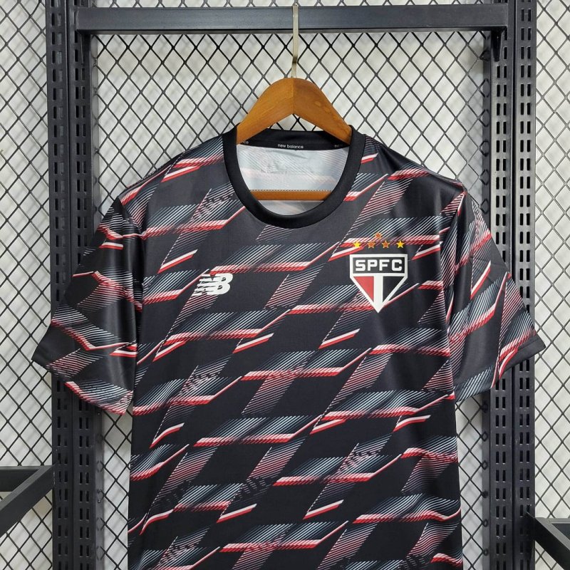 1:1 copy top quality 2024/2025 São Paulo Training Wear Football Shirt