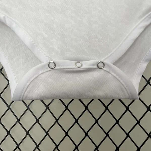 2024/25 Real Madrid Home Baby One-Piece Jersey