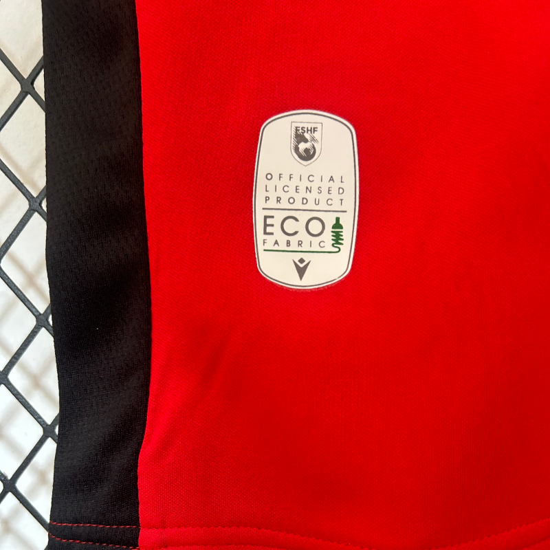 2025-2026 Albania Home Fan Red Football Shirt