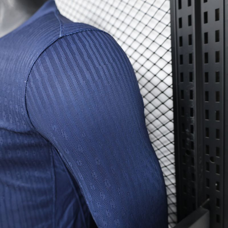 2024/2025 Player Edition Paris Home Long Sleeve Football Jersey