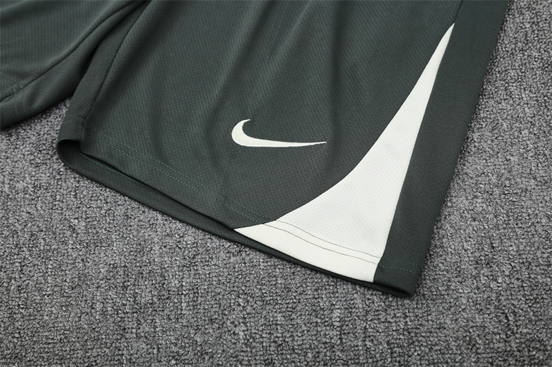 2025/26 Short Sleeve Chelsea Army Green Training Kit (child size)