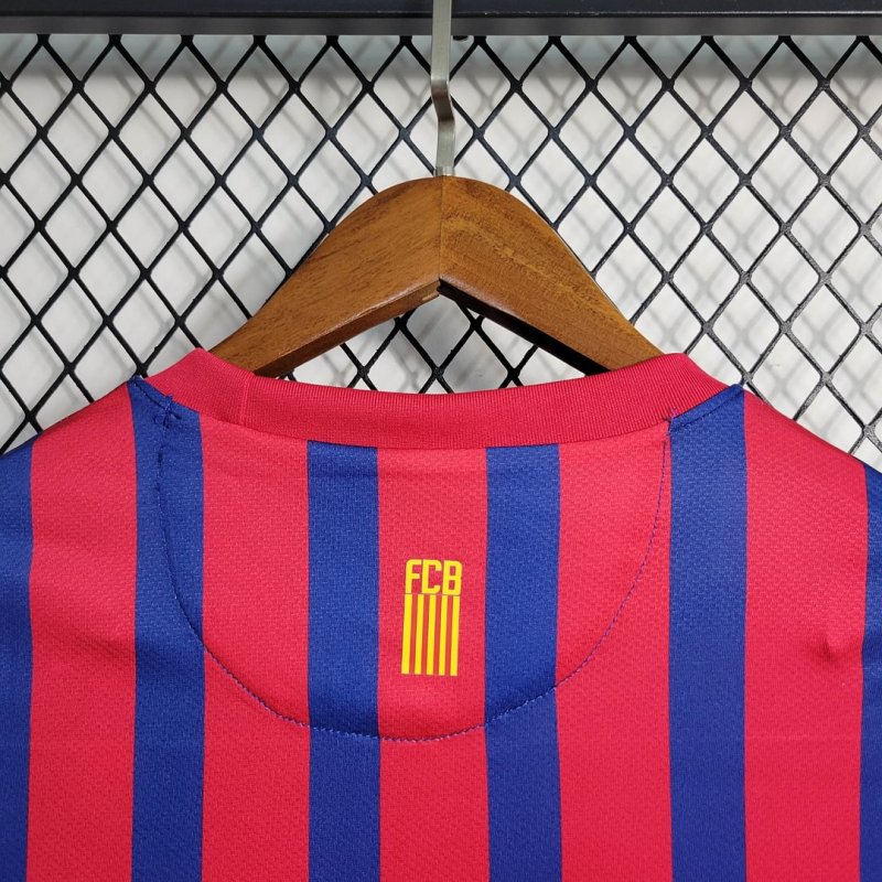 20112012 Retro Barcelona Home Football Shirt