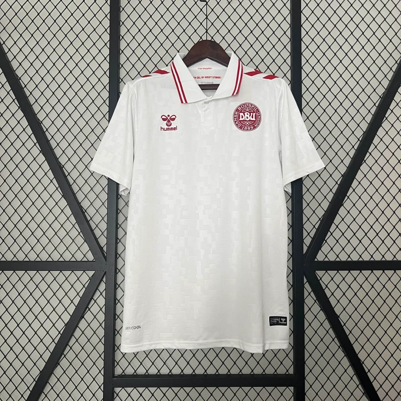 2024 Denmark Away Football Shirt