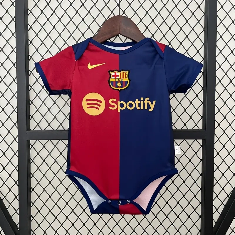 2024/25 Barcelona Home Baby One-Piece Jersey
