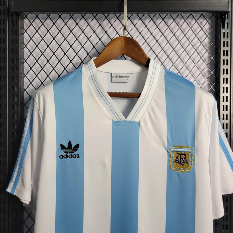 1993 Retro Argentina Home Football Shirt