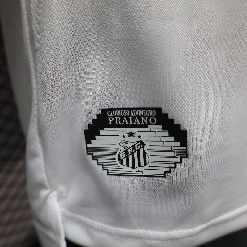 2025/26 Santos White Authentic Football Shirt