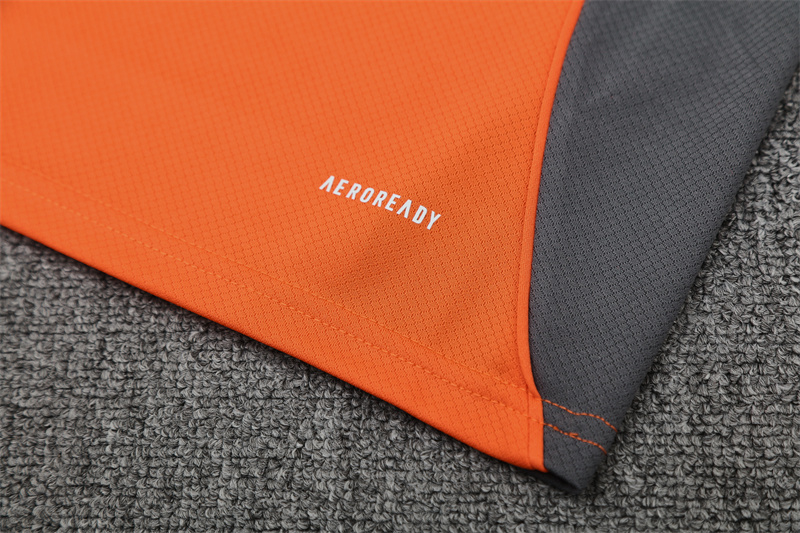 2025/26 short sleeve Bayern orange training suit