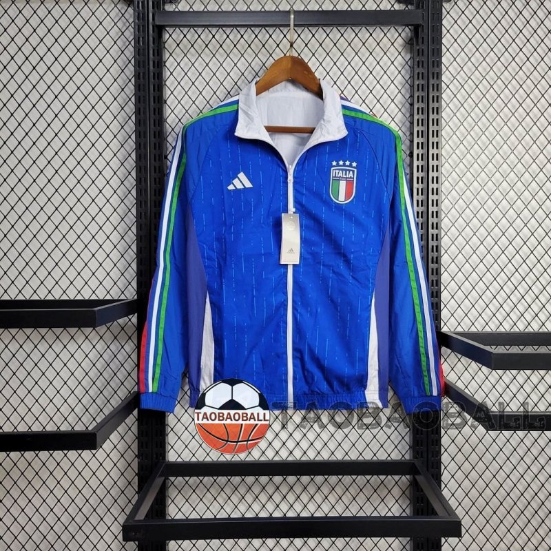 2024 Italy Reversible Windbreaker Football Shirt