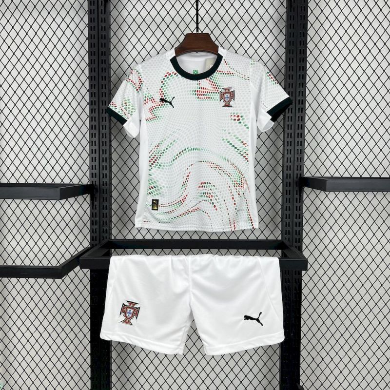 2025/2026 Portugal Away Football Shirt （Kids Size）