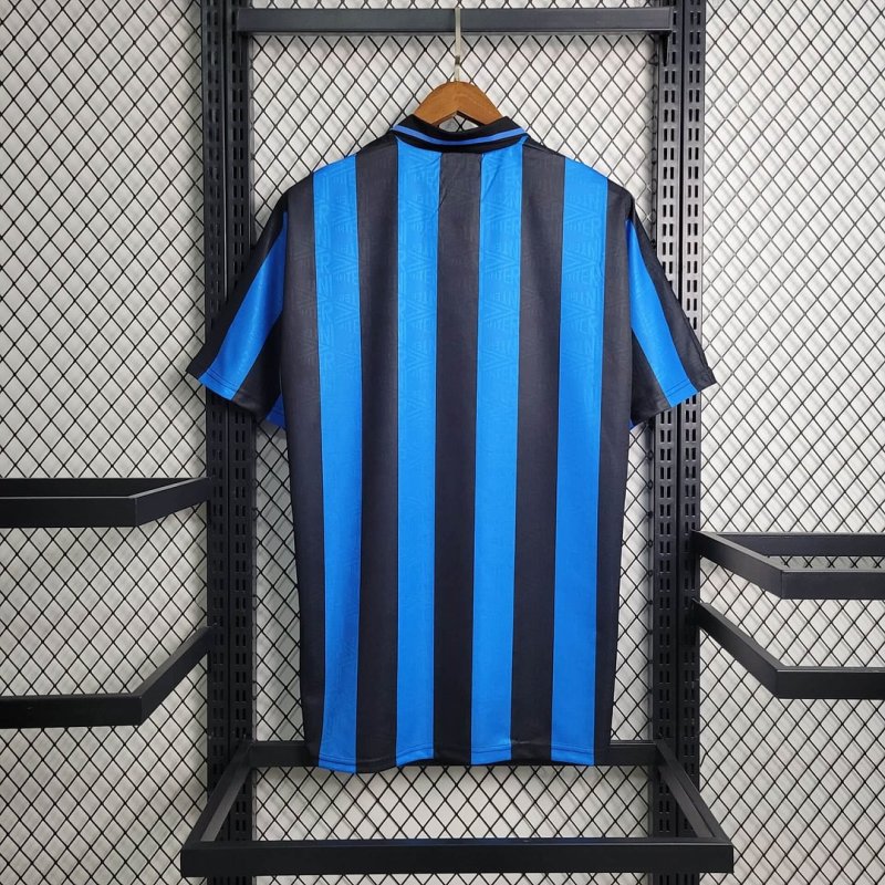 1992/1993 Retro Inter Milan Home Football Shirt