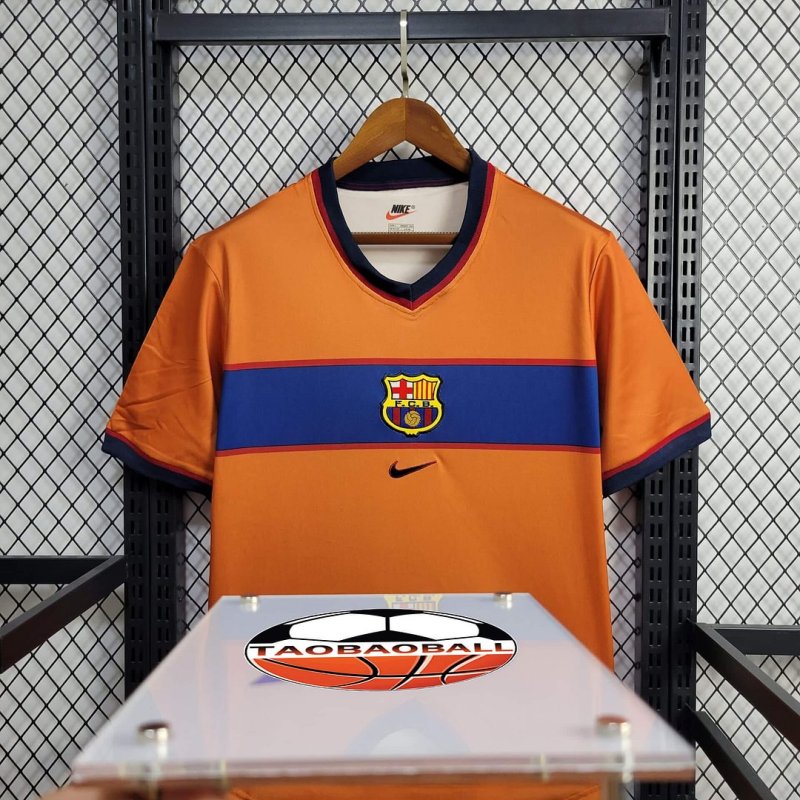 1998/2000 Retro Barcelona Third Away Football Shirt
