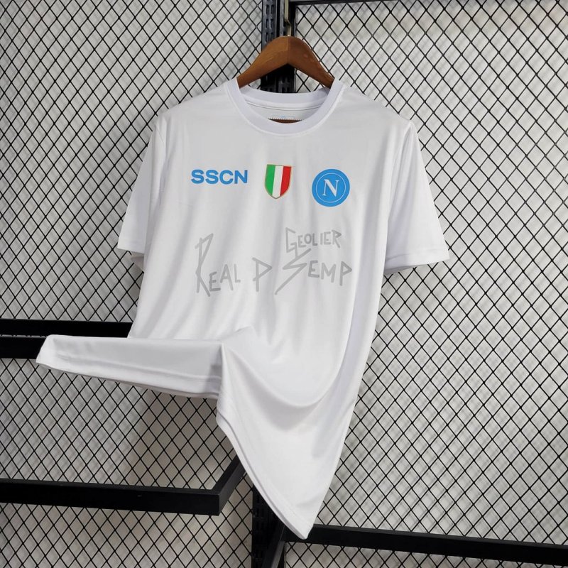2024/2025 Napoli White Football Shirt