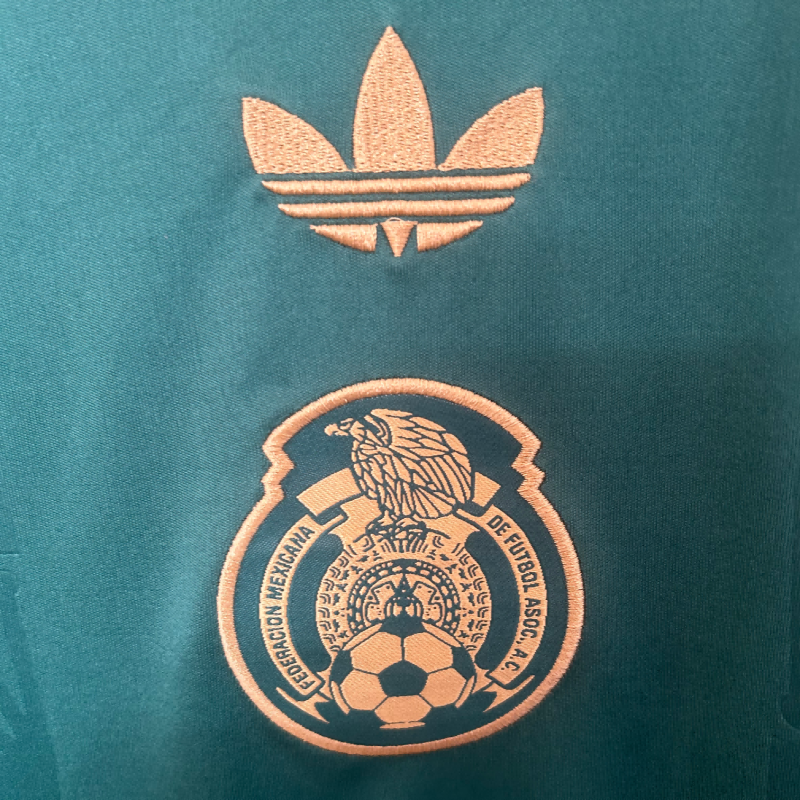 2025-2026 Mexico Gold Cup Green Fan Edition Football Shirt
