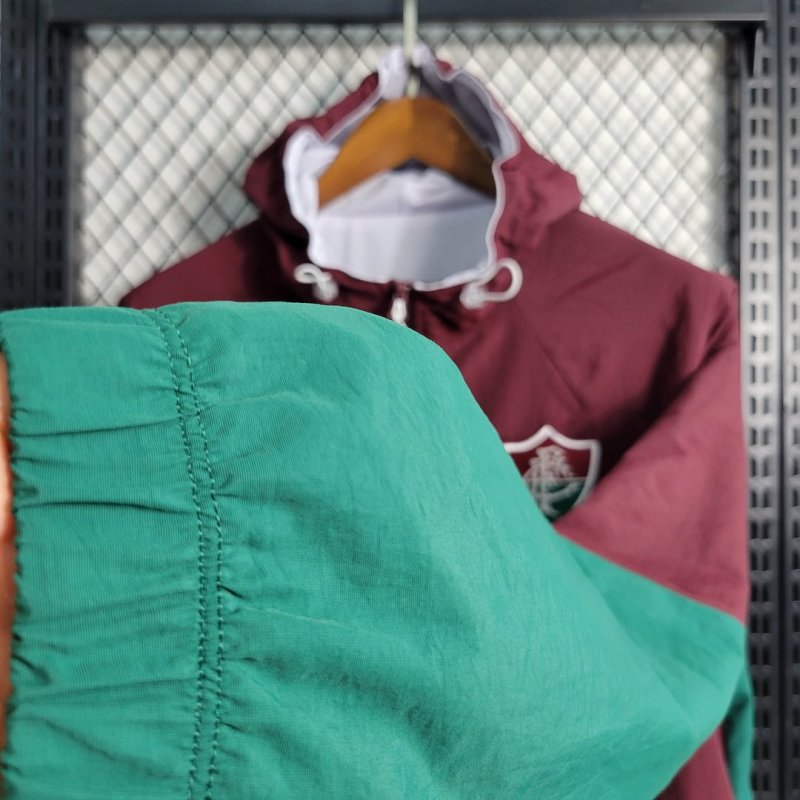 2023/2024 Fluminense Windbreaker Deep Red Football Shirt