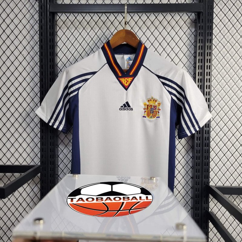 1998 Retro Spain Away Football Shirt