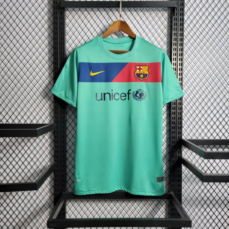 2010/2011 Retro Barcelona Away Football Shirt