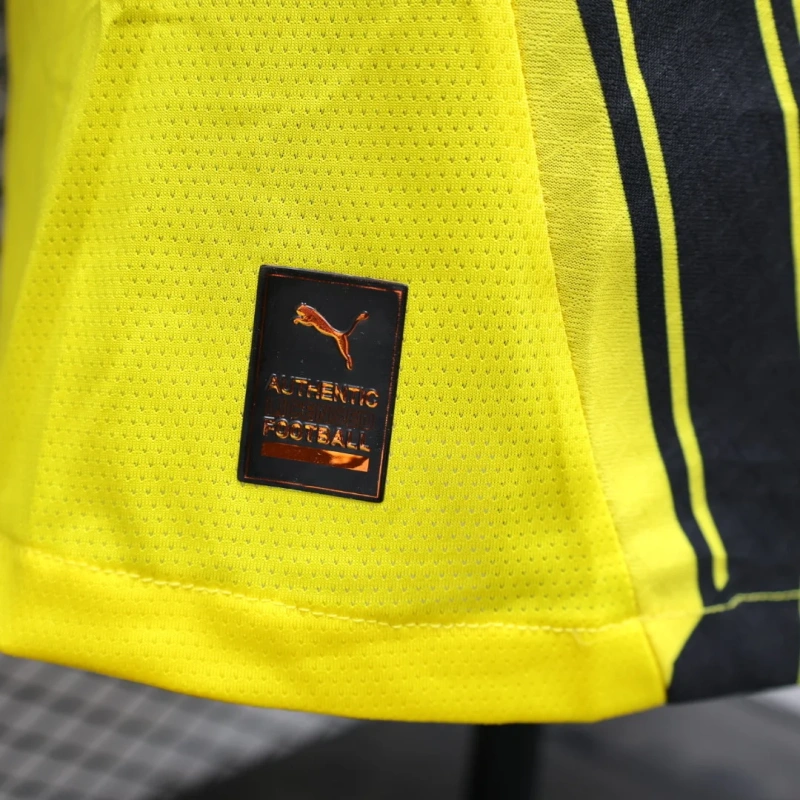 20242025 Dortmund Home Football Shirt Kids Size