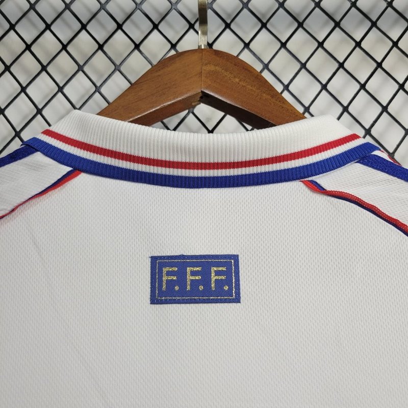 1998 Retro France Away Football Shirt