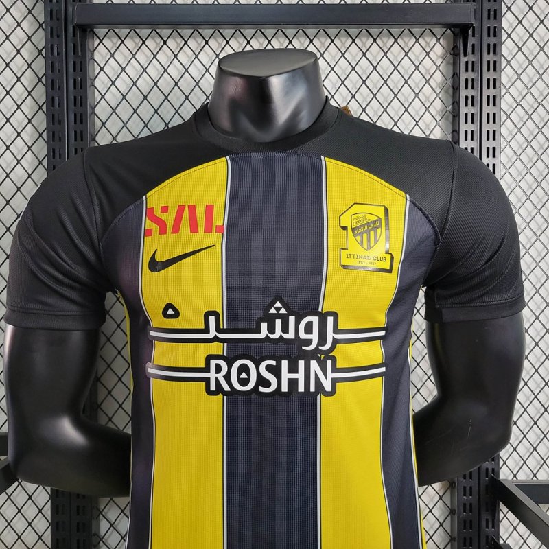 2023/2024 Player Version Al-Ittihad Home Football Shirt