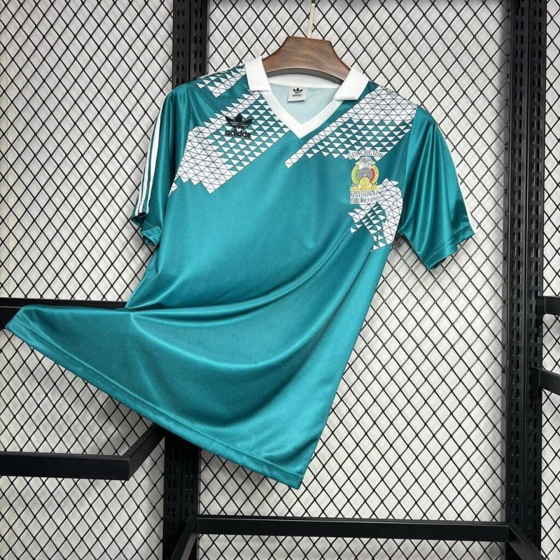 1990 Mexico Home Football Shirt