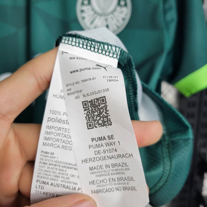 2023/2024 Palmeiras Home Football Shirt