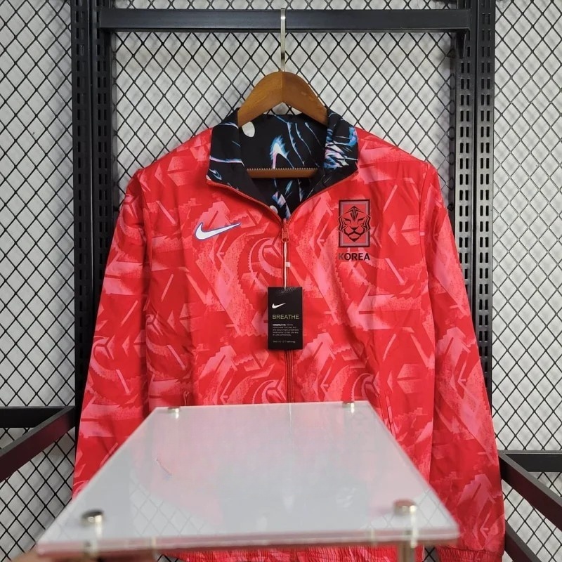 2024 South Korea Reversible Windbreaker Football Shirt