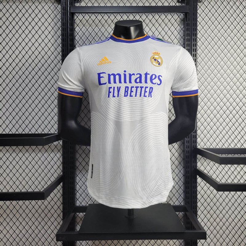 2021/2022 Player Version Real Madrid Home Football Shirt