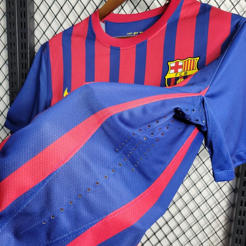20112012 Retro Barcelona Home Football Shirt