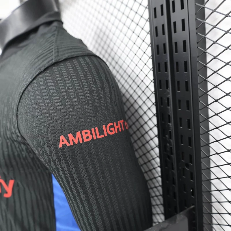 2024/2025 Long Sleeve Player Version Barcelona Away Football Shirt