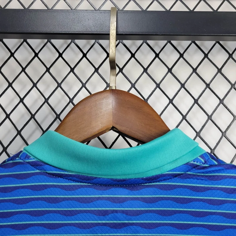 2024 Brazil Away Football Shirt Kids