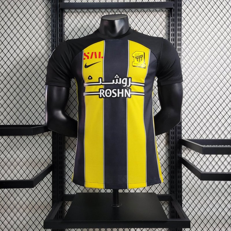 2023/2024 Player Version Al-Ittihad Home Football Shirt
