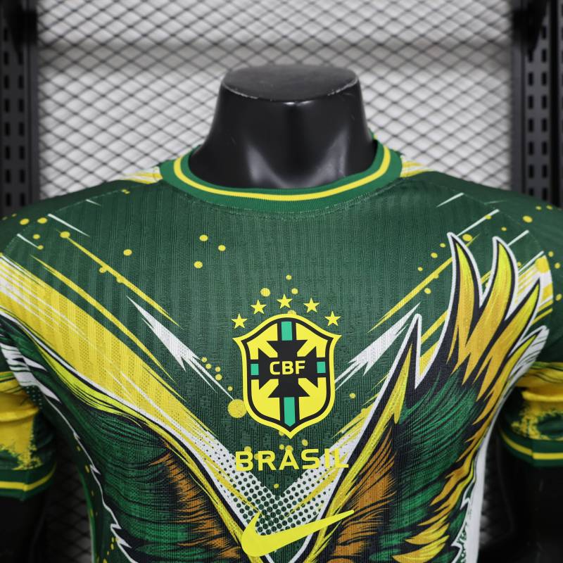 2024/2025 Players Edition Brazil Special Edition Football Jersey