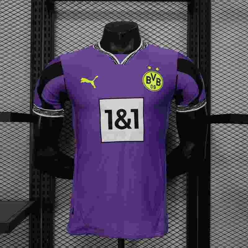 2025/2026 Dortmund Purple Goalkeeper Football Shirt