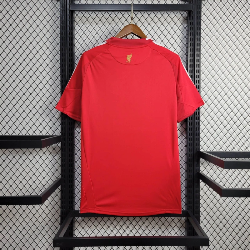 2008/2009 Retro Liverpool Champions League Home Football Shirt