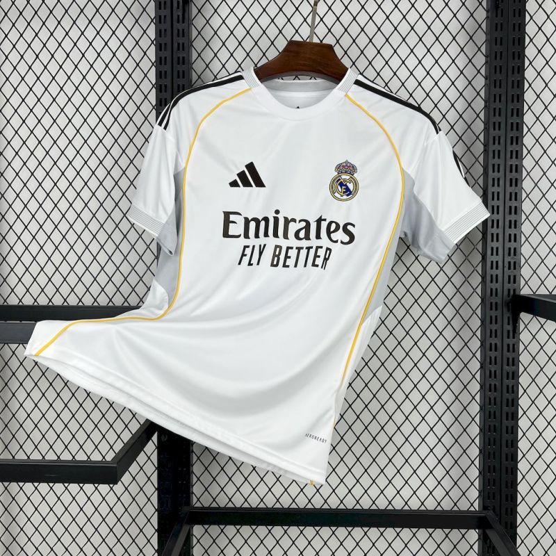 2025/2026 Real Madrid Home Football Shirt
