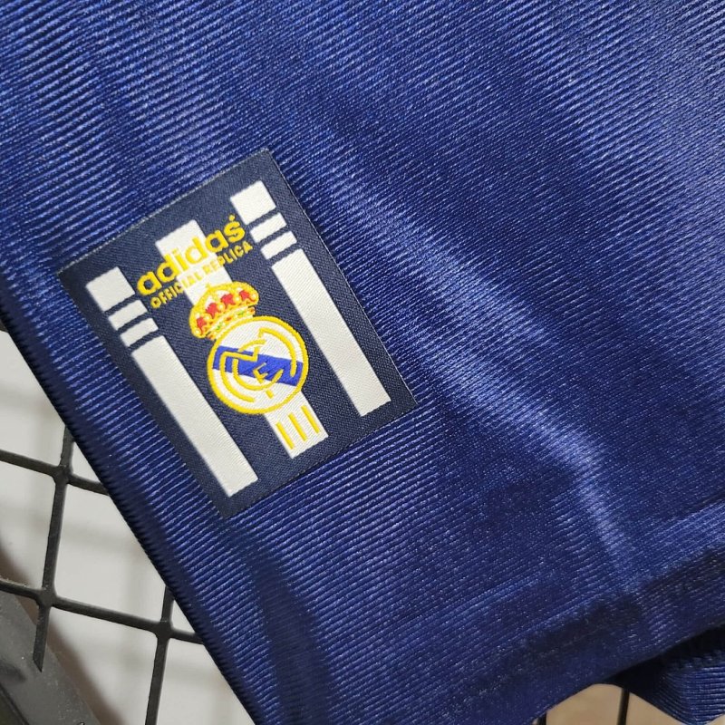 1998/1999 Retro Real Madrid Away Football Shirt