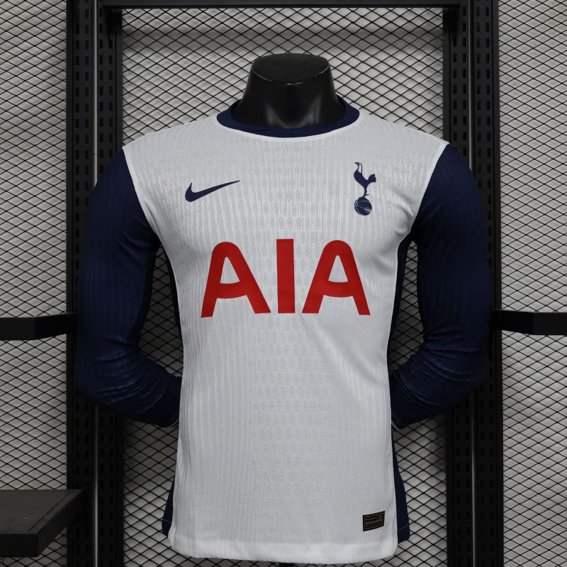 2024/2025 Player Edition Tottenham Home LS Football Jersey