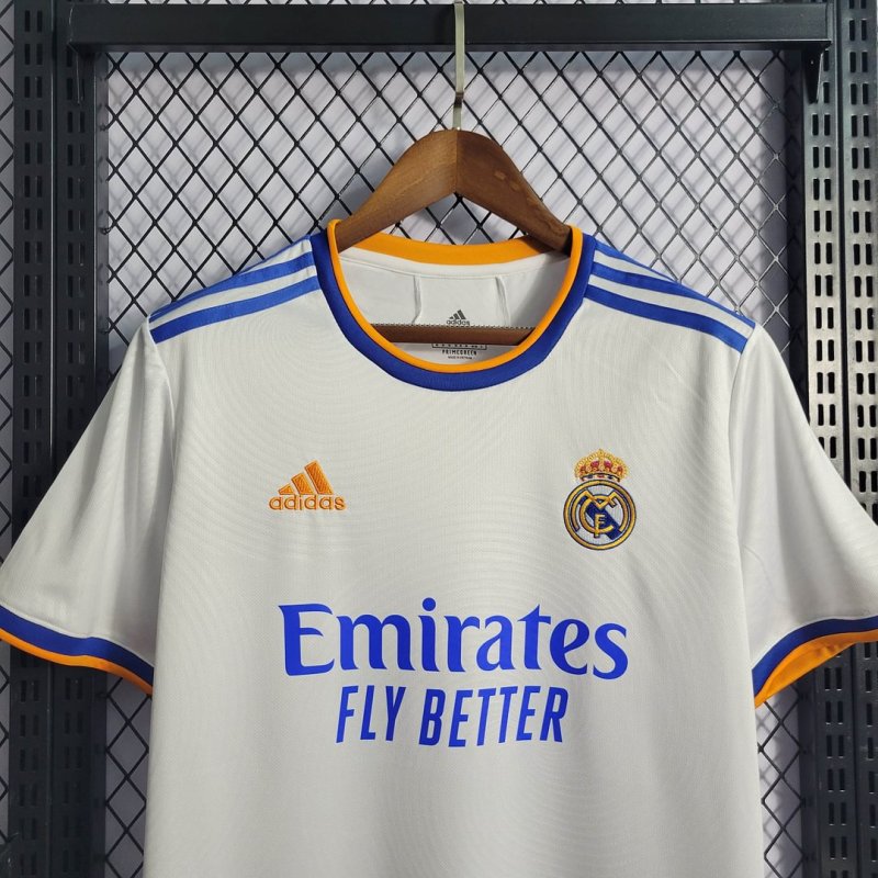 2021/2022 Real Madrid Home Football Shirt