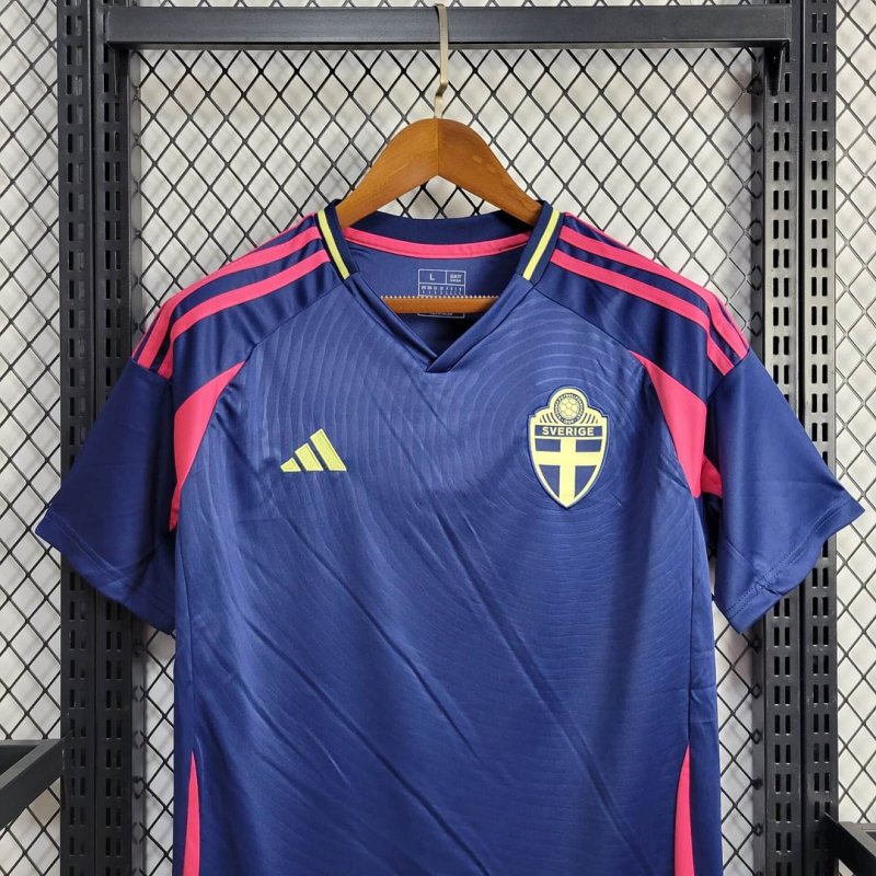 2024 Sweden Away Football Shirt
